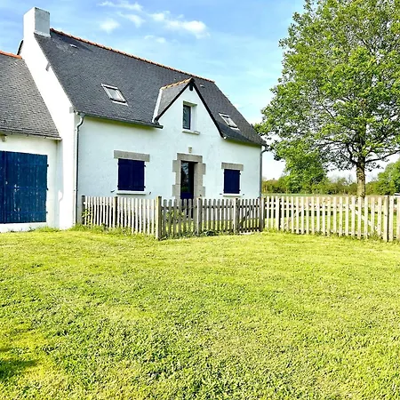 Ty Kerrian, Maison Avec Jardin A La Campagne Locunolé Extérieur photo
